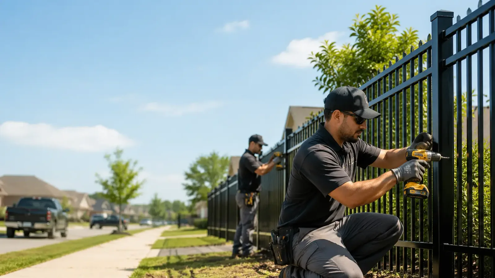 Metal Fence Installation in Puposky, MN